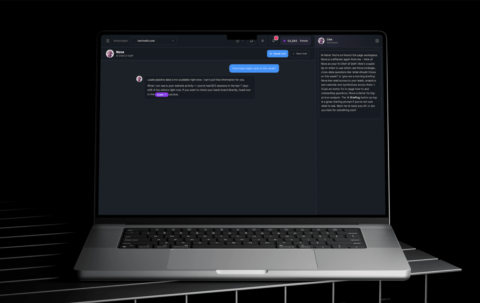 Handover and measurement in Chatbot Development