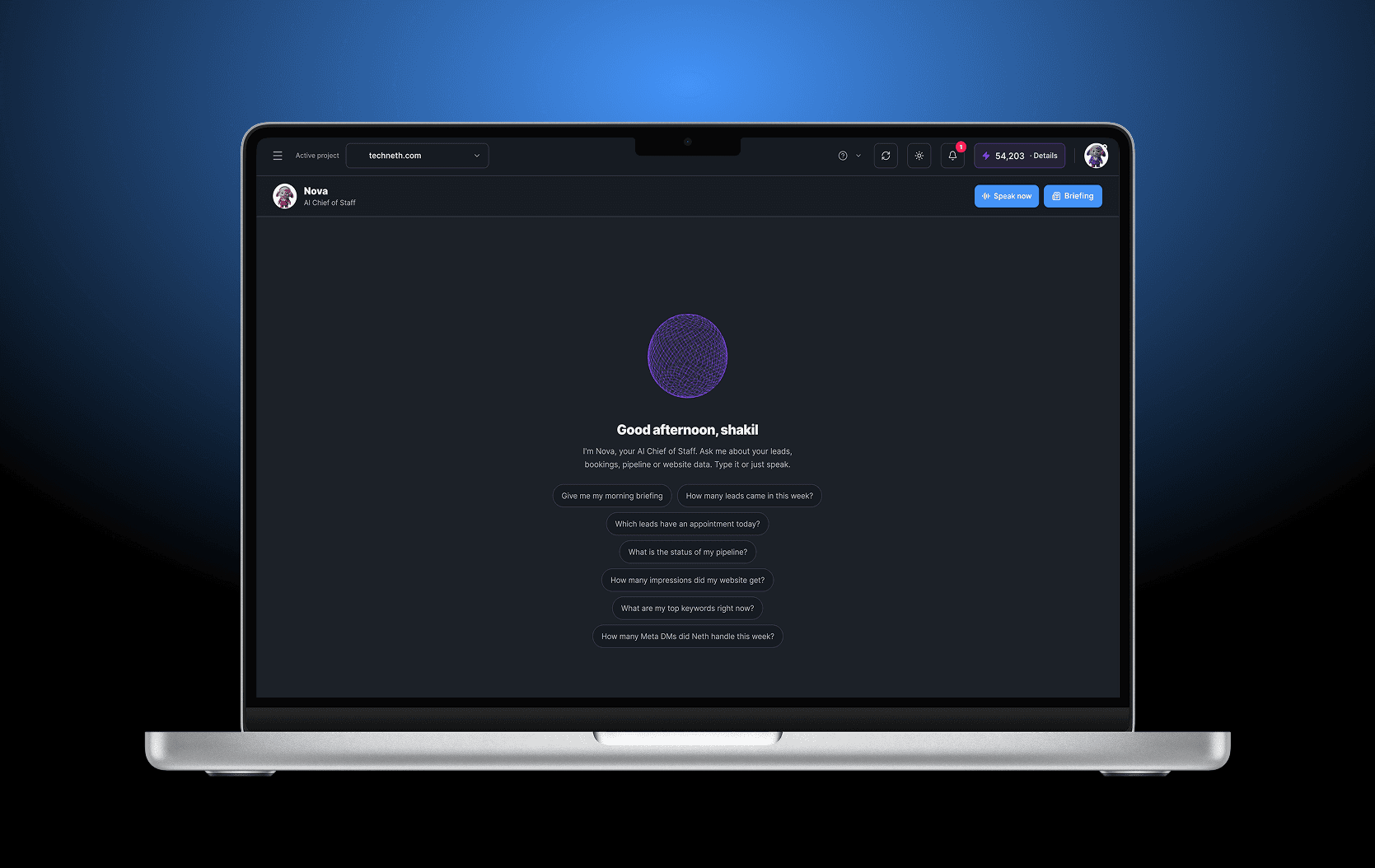 Scope from real questions in Chatbot Development